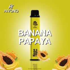 Vape Shop Wrocław - Aivono AIM BINGO 4000 bananowa papaja VB00FF137