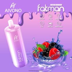 Vape Shop Wrocław - Aivono FATMAN 6800 mieszane jagody VB00FF27