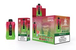 Vape Shop Wrocław - Bang Beach Waporyzator z inteligentnym ekranem o wydajności 20000 zaciągnięć lód arbuzowy J66LVB7