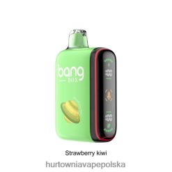 Vape Shop Wrocław - Bang Box Inteligentny wyświetlacz mocy 9000-18000 zaciągnięć kiwi truskawkowe J66LVB27