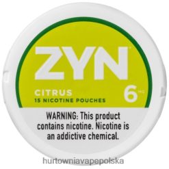 Vape Shop Wrocław - cytrus VPNZX17 ZYN saszetka nikotynowa 6mg