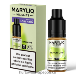 Vape Shop Wrocław - cytryna, limonka VPNZX447 LOST MARY MARYLIQ sole niklowe – 10ml – 20mg