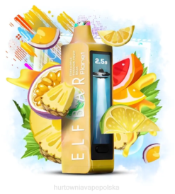 Vape Shop Wrocław - Elf Bar Planet 25000 baja z marakują ananasową 6J2T27