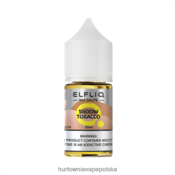 Vape Shop Wrocław - ELFBAR ELFLIQ Nic sól 30 ml Snoow Tobacco DX88HX27