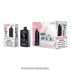 Vape Shop Wrocław - JNR MediaMax zadycha 40 tys 004FL417 lód truskawkowy