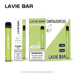 Vape Shop Wrocław - LAVIE BAR 800 zaciągnięć 8R2Z317 lód kantalupowy