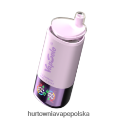 Vape Shop Wrocław - VapSolo Triple 30 000 zaciągnięć F60V8X7 truskawkowo-waniliowy cola & jagoda malina & cytryna limonka