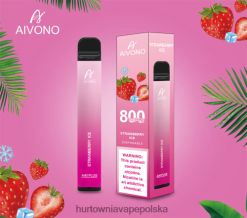 Vape Tech Poland - Aivono AIM PLUS 800 lód truskawkowy VB00FF193