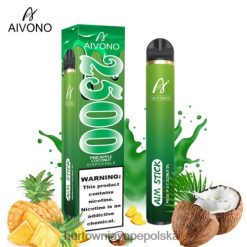 Vape Tech Poland - Aivono AIM STICK 2500 ananas, kokos VB00FF153