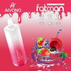 Vape Tech Poland - Aivono FATMAN 6800 liczi truskawkowe VB00FF23