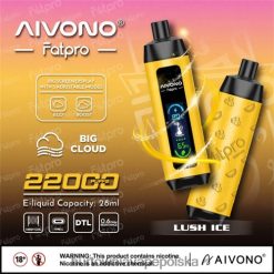 Vape Tech Poland - Aivono Fatpro 22000 bujny lód VB00FF3