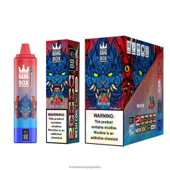 Vape Tech Poland - Bang Box 20000 niebieski razz lód J66LVB59