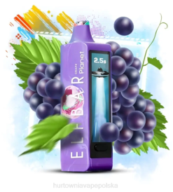 Vape Tech Poland - Elf Bar Planet 25000 winogrono 6J2T13