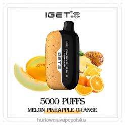 Vape Tech Poland - IGET Moon k5000 6HRJP13 melon, ananas, pomarańcza