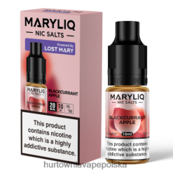 Wapować Kupic - czarna porzeczka, jabłko VPNZX440 LOST MARY MARYLIQ sole niklowe – 10ml – 20mg