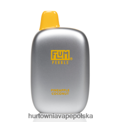 Wapować Kupic - FLUM PEBBLES 6000 zaciągnięć ananas, kokos PZHBD040