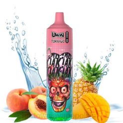 Wapować Kupic - UWIN CRYSTAL Jednorazowy waporyzator za 35 tys brzoskwinia, mango, ananas L06D25