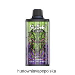 Wapować Kupic - Vapsolo SUPER jednorazowy waporyzator jagoda wiśnia żurawina 000000110